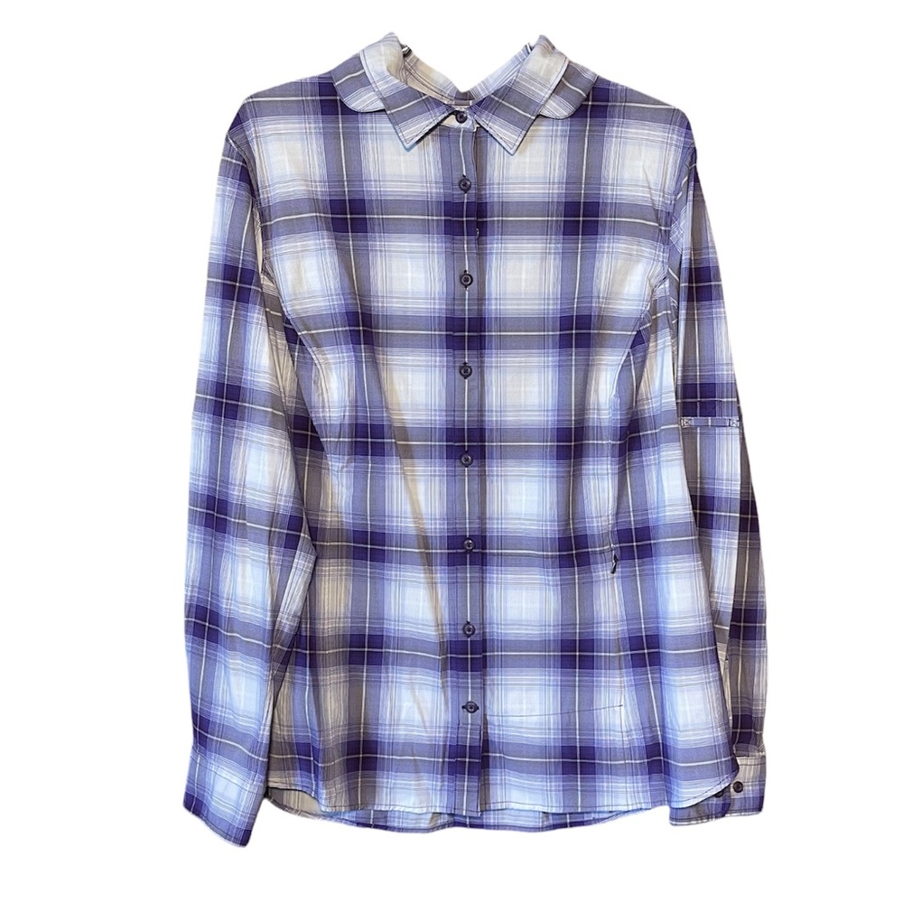 Duluth Trading Co. Sidewinder Shirt, XL, Purple